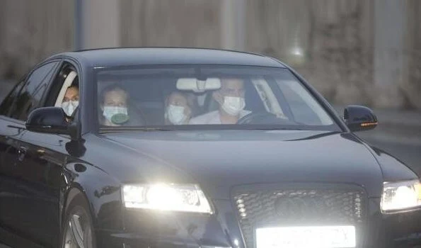 King Felipe, Queen Letizia, Crown Princess Leonor and Infanta Sofia  arrived in Palma de Mallorca for 2020 summer holiday