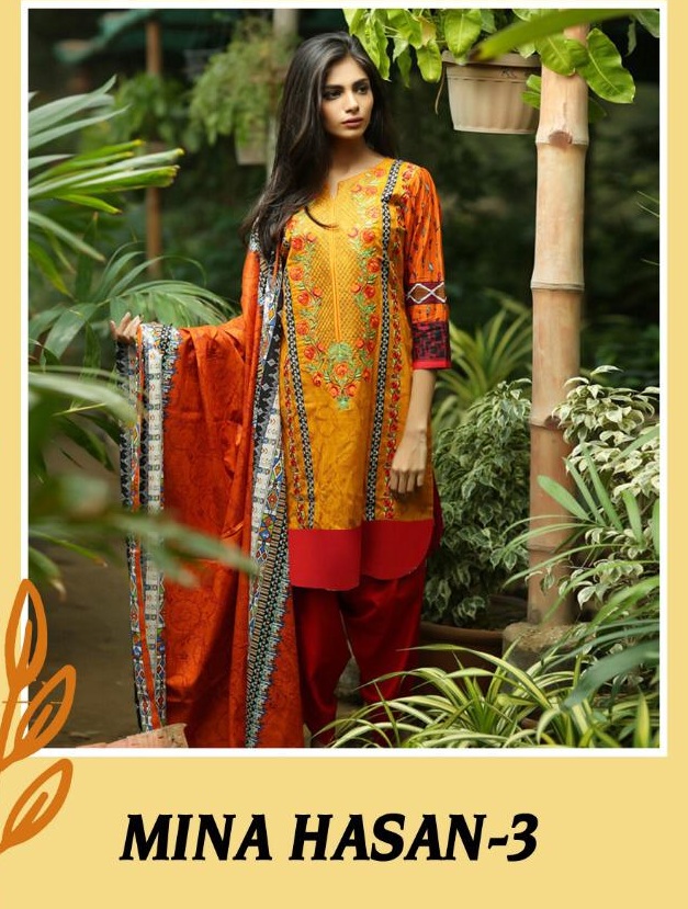 Mahi Mina hasan vol 3 pakistani dress buy wholesale price