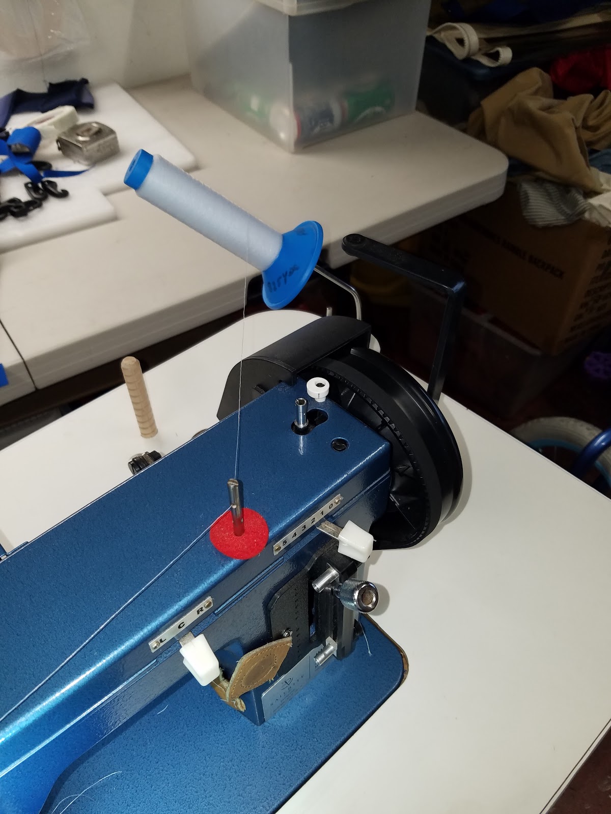 Eximius from the beginning DIY Spool Holder