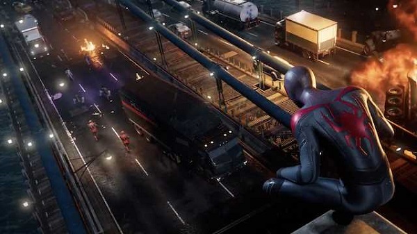 الكشف عن العرض الرسمي الأول لطريقة اللعب من Spider Man Miles Morales على جهاز PS5 