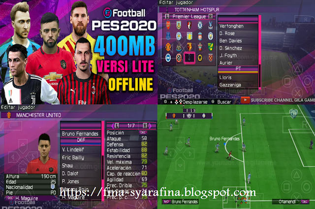 PES Chelito PPSSPP Update Musim Dingin 2020/2021 HD PES Chelito PPSSPP Update Musim Dingin 2020/2021 HD