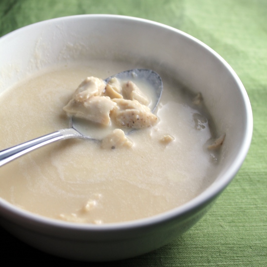 Kitchen Trial and Error: 44 clove garlic soup with chicken