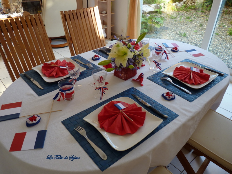 La Table de Sylvie: BLEU! BLANC! ROUGE