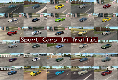 Sport Cars Traffic Pack by TrafficManiac v3.4