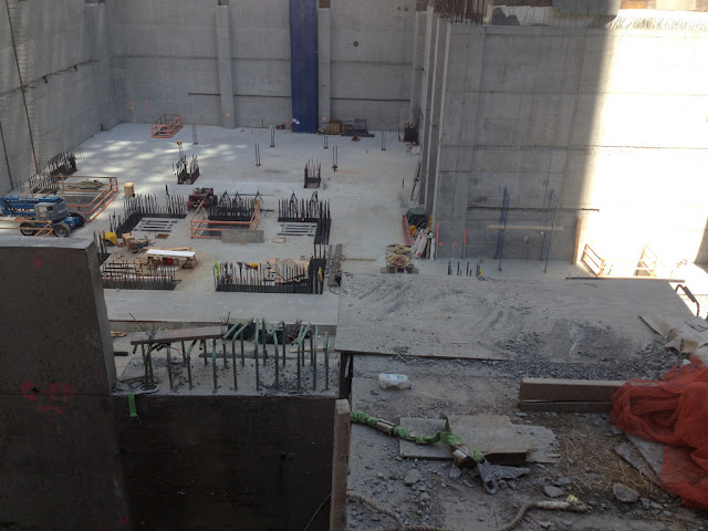 Photo of 432 park avenue foundations on the site