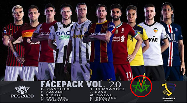 PES 2020 New Facepack Vol.20