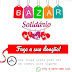Bazar solidário: Sua roupa usada pode servir a alguém. Doe!