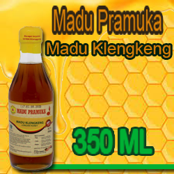 madu klengkeng 350 ml madu pramuka