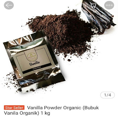 Vanilla Powder Bubuk Asli Organik