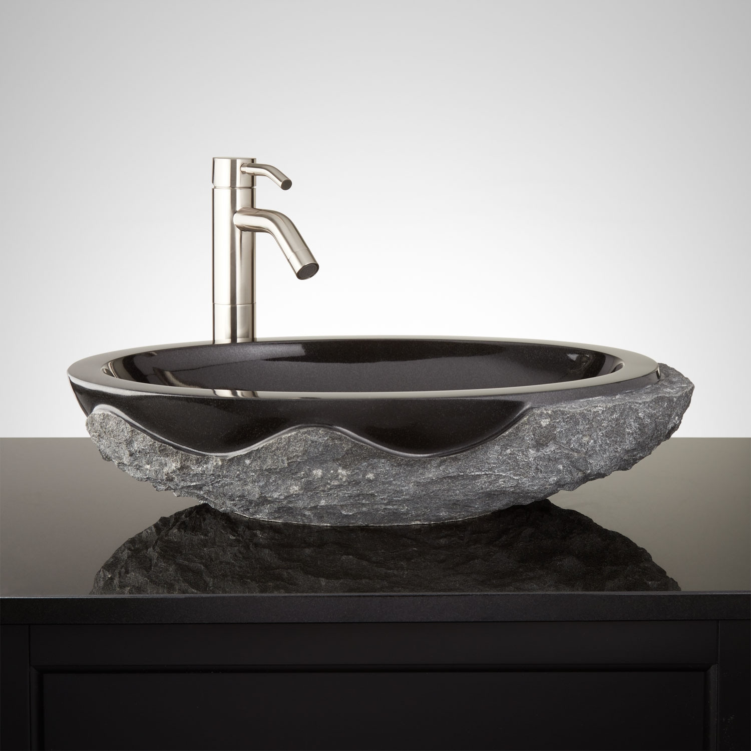 Bathroom Stone Vessel Sinks Bathroom and Garden
