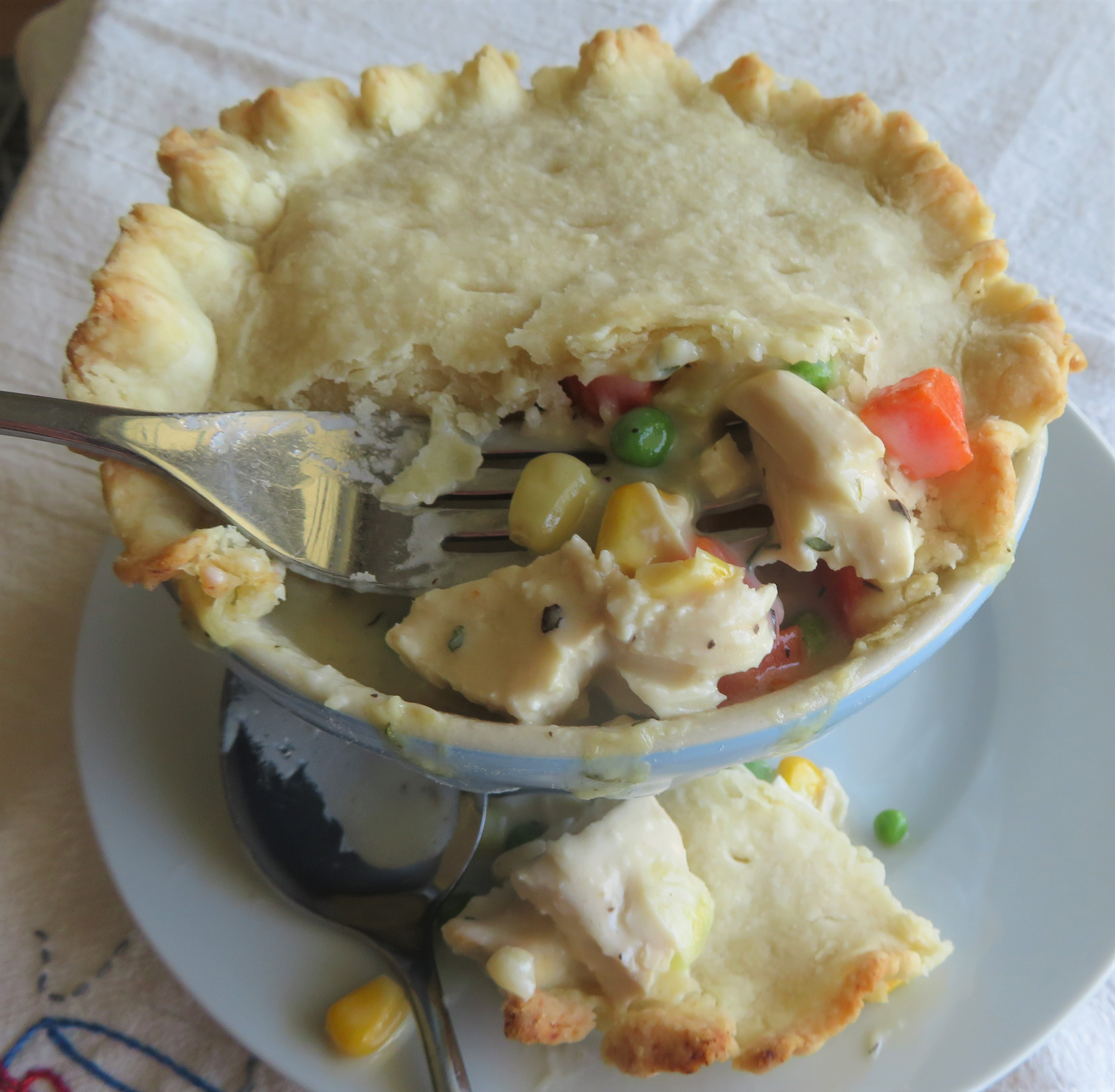 Chicken Pot Pie for One The English Kitchen