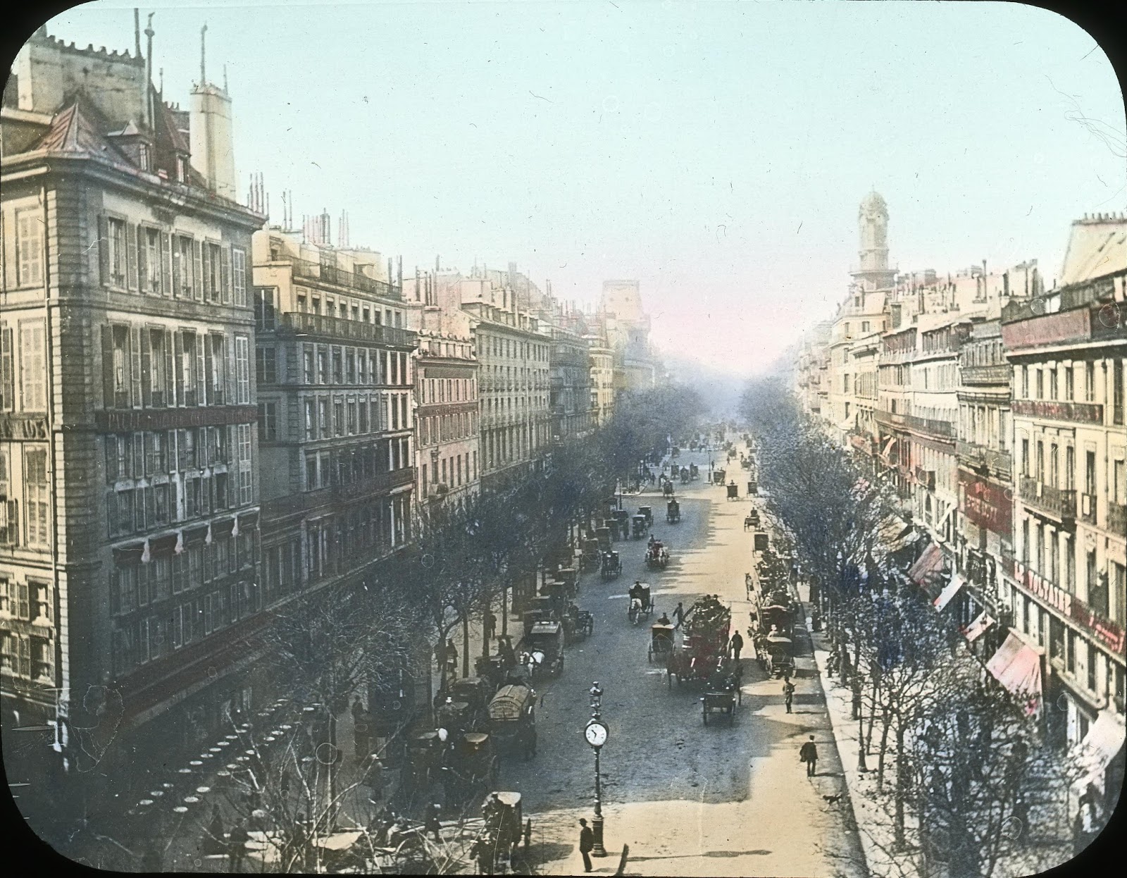 30 Breathtaking Color Pictures of Paris in the Belle Époque Vintage