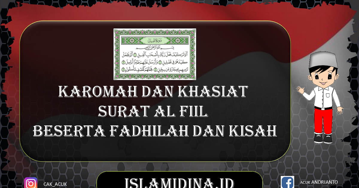 Karomah dan Khasiat Surat Al Fiil Beserta Fadhilah dan Kisah