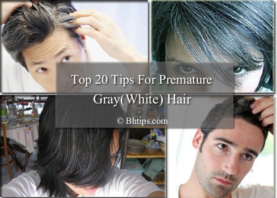 Top 20 Home Remedies For Premature Gray White Hair Best