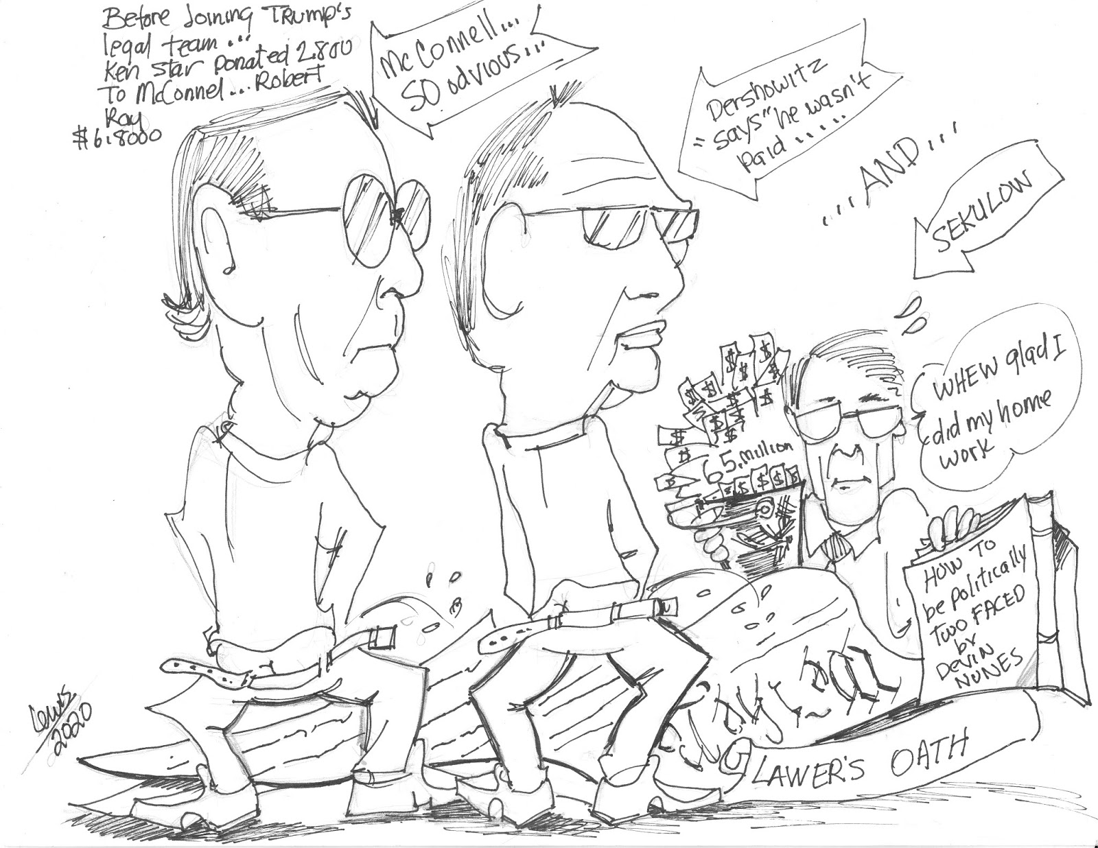 Black Funny Guy political cartoons 2020