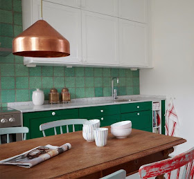 Muebles de Cocina en Dos Colores