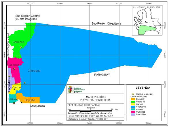SUBGOBERNACION CORDILLERA Provincia Cordillera