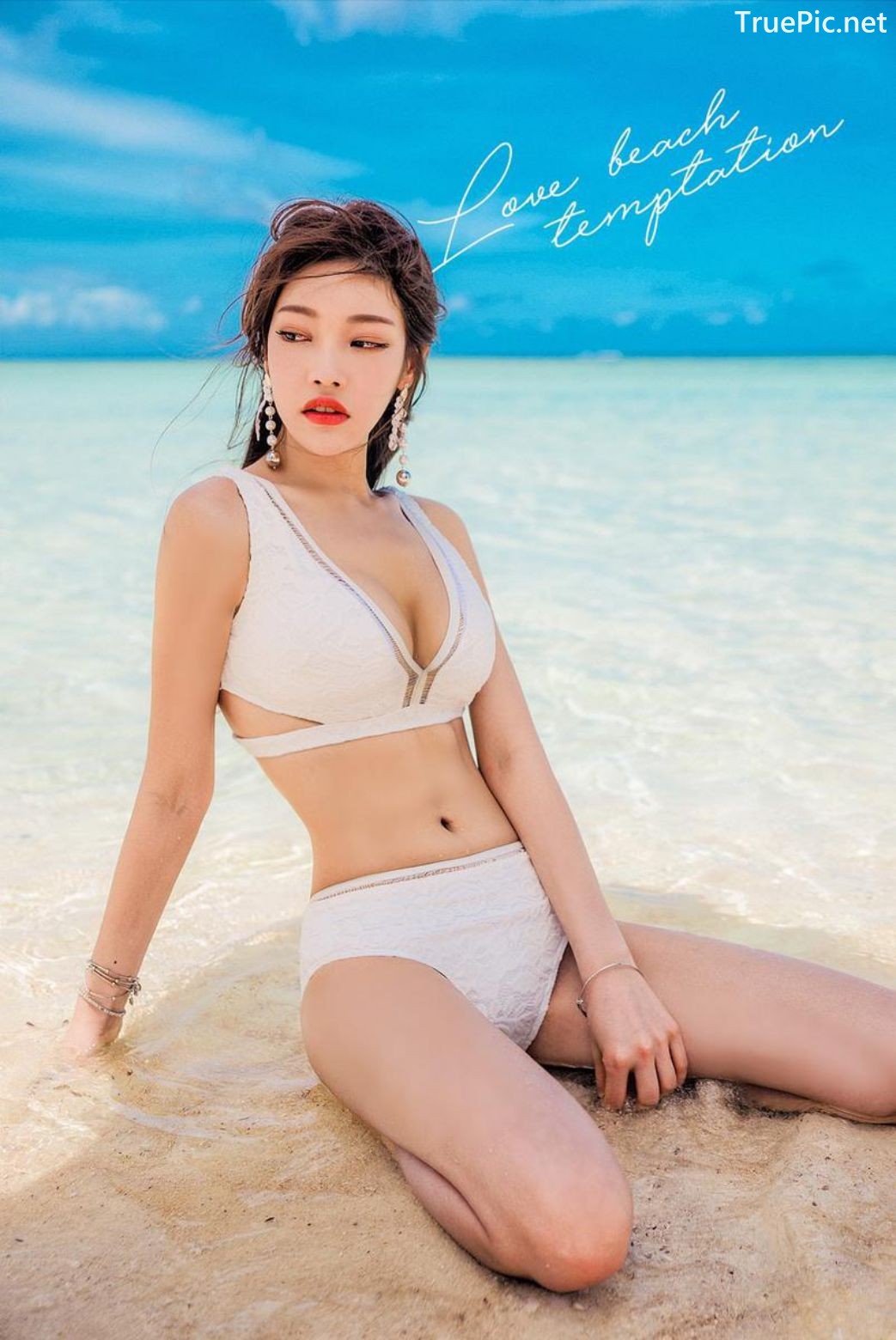Image Korean Fashion Model - Park Jung Yoon - Summer Beachwear Collection - TruePic.net - Picture-49