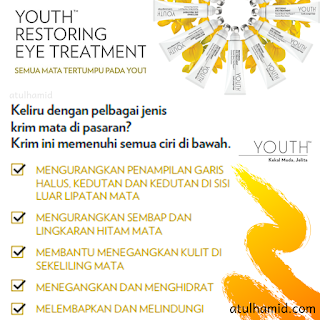 YOUTH Restoring Eye Treatment: Fungsi, Ramuan dan Kelebihan