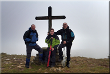 Perriain (Cruz de Alda) mendiaren gailurra 1.122 m. - 2018ko urtarrilaren 21ean