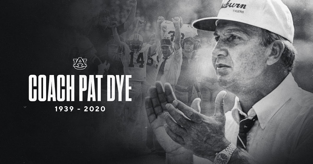 Saturdays To Remember: PAT DYE WILL ALWAYS BE ONE OF MY HEROES