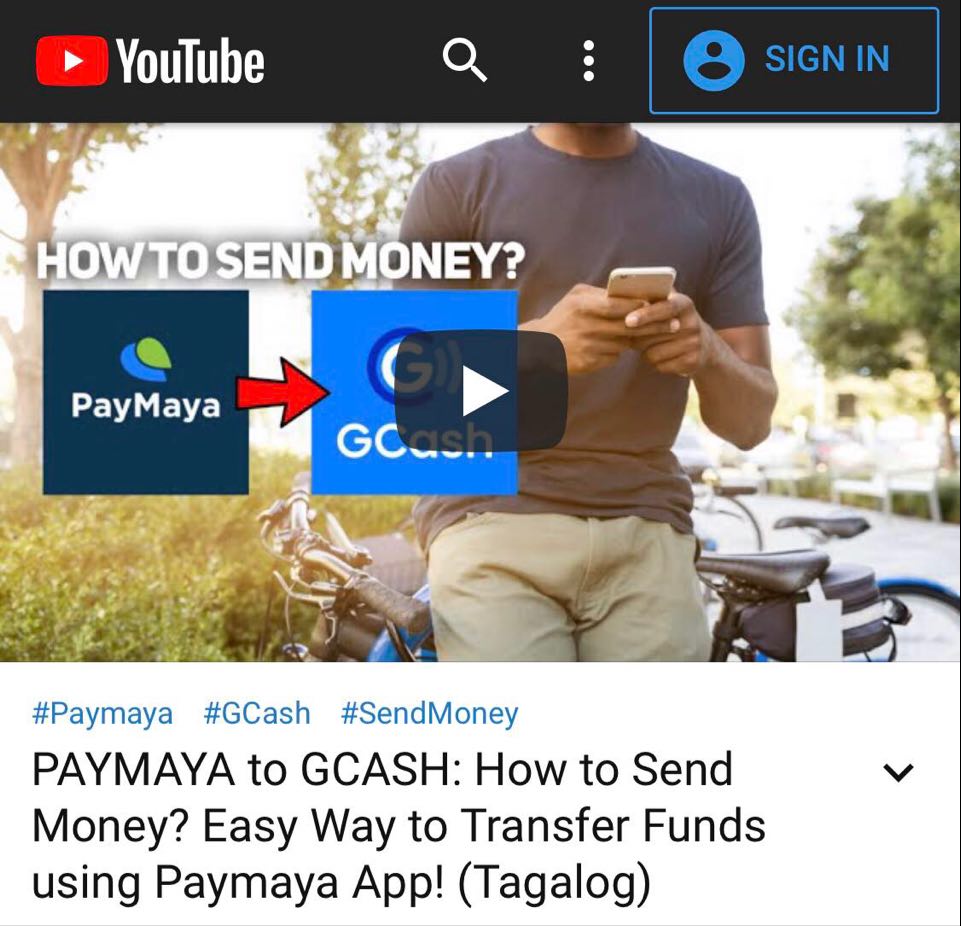 PAYMAYA to GCASH Video Tutorial