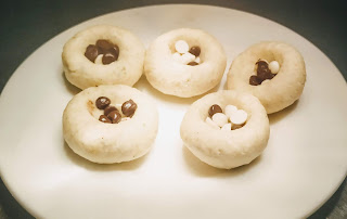 Chocolate chips Stuffed dough balls for Kala Jamun Recipe