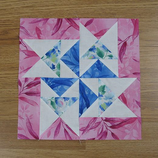 Quilting Land Flying Dutchman Quilt Block