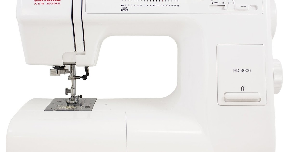 MANUK BUWEK: Janome Hd3000 Heavy Duty Sewing Machine UK