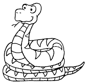 Confira aqui nossa coleção de desenhos para colorir de cobras e de camaleão. (desenhos colorir cobra )