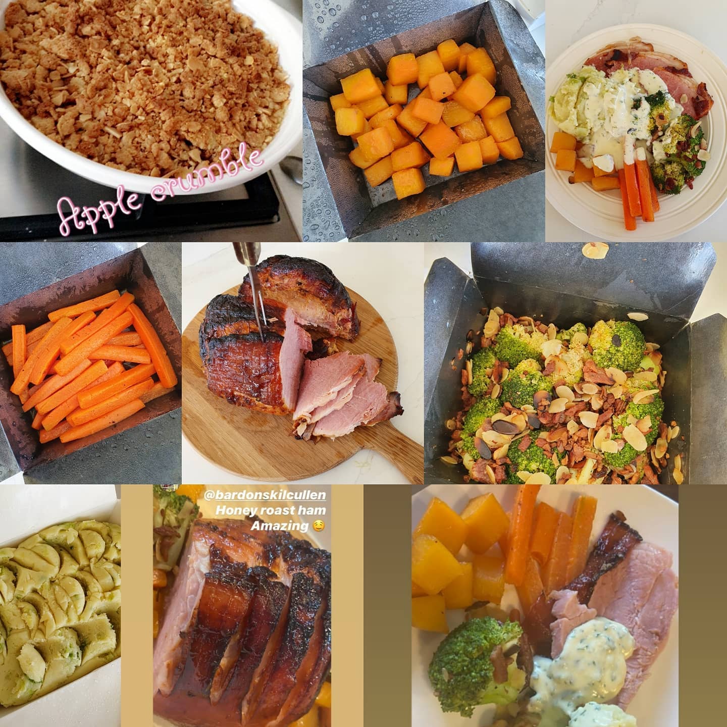 Kilcullen Diary Bardons offering take away Sunday roast