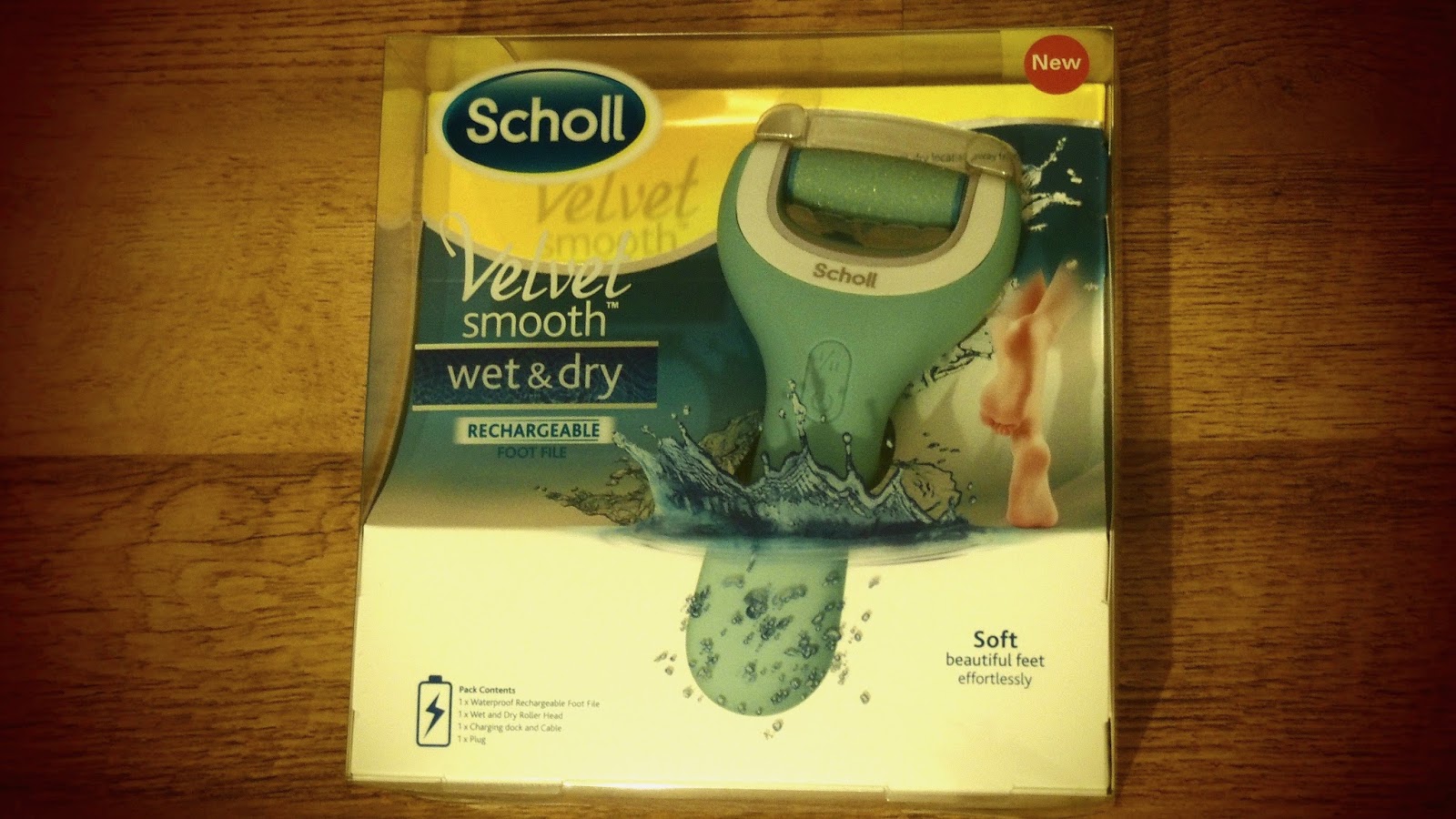 Scholl Velvet Smooth Wet & Dry Rechargeable Foot File – UpYourVlog