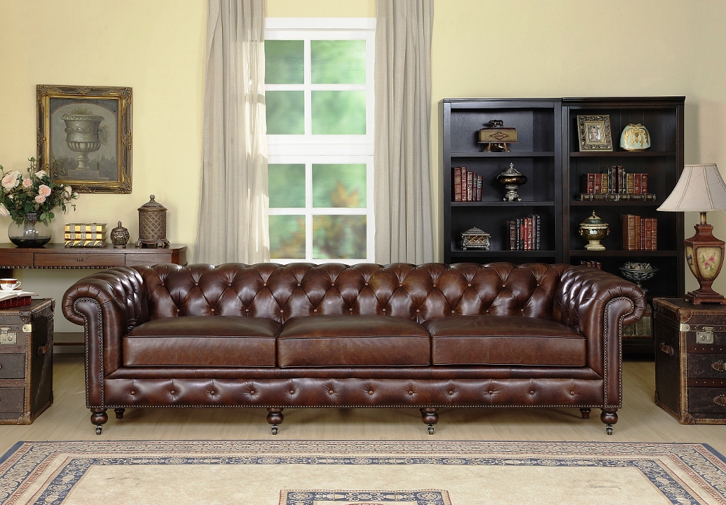 Locus Habitat The classic Chesterfield Sofa will make your sitting