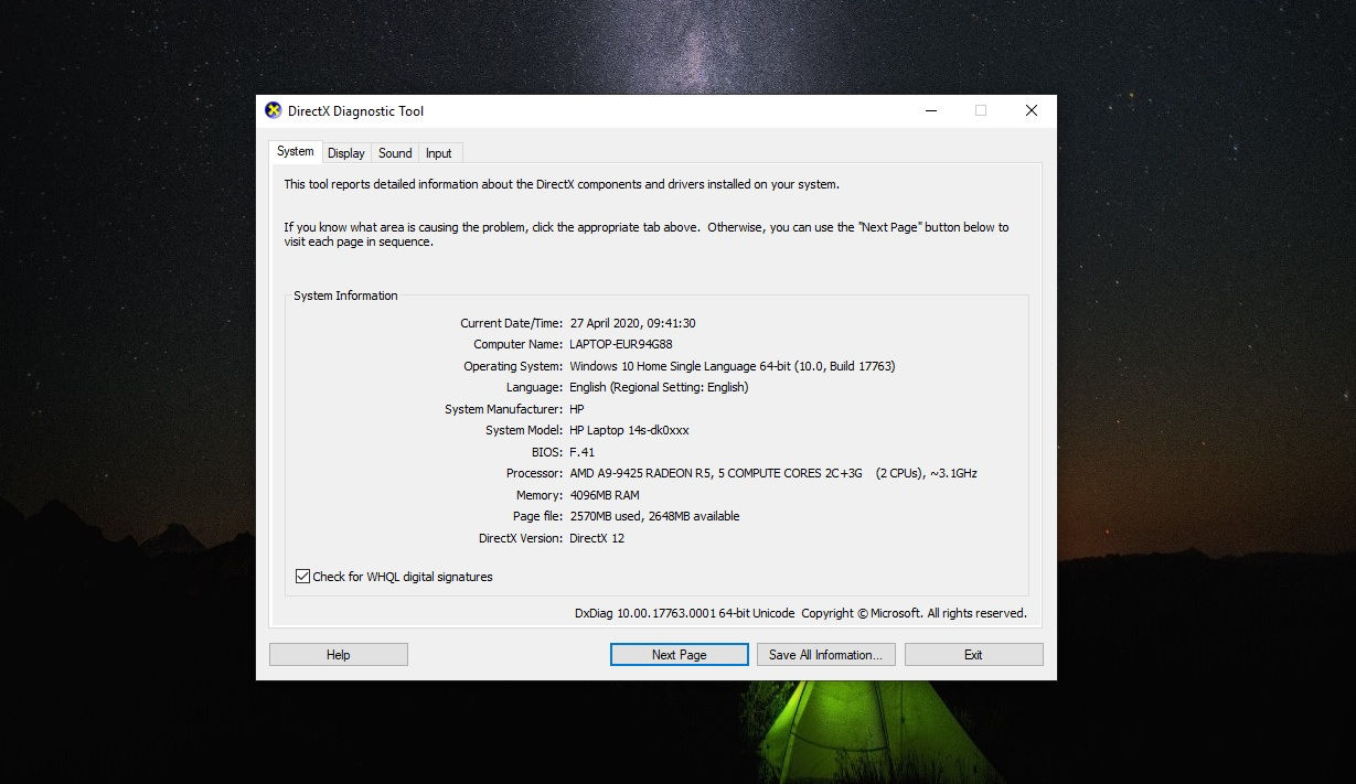 Cara Melihat dan Cek Spesifikasi Laptop