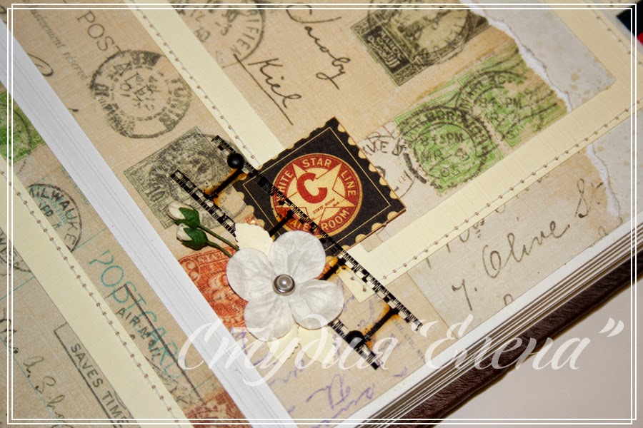 альбом о путешествии ручной работы