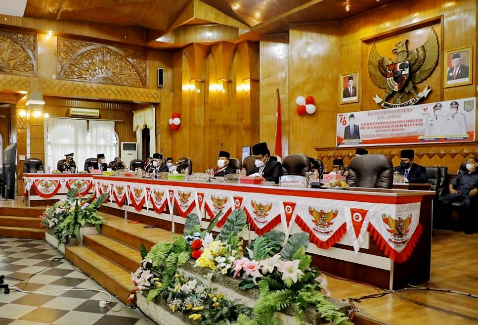 HUT RI Ke-76, Unsur Forkopimda Asahan Dengar Pidato Kenegaraan HUT RI Ke-76, Unsur Forkopimda Asahan Dengar Pidato Kenegaraan