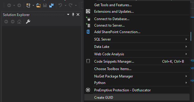 The Excel Development Platform: How to create a GUID in Visual Studio ...