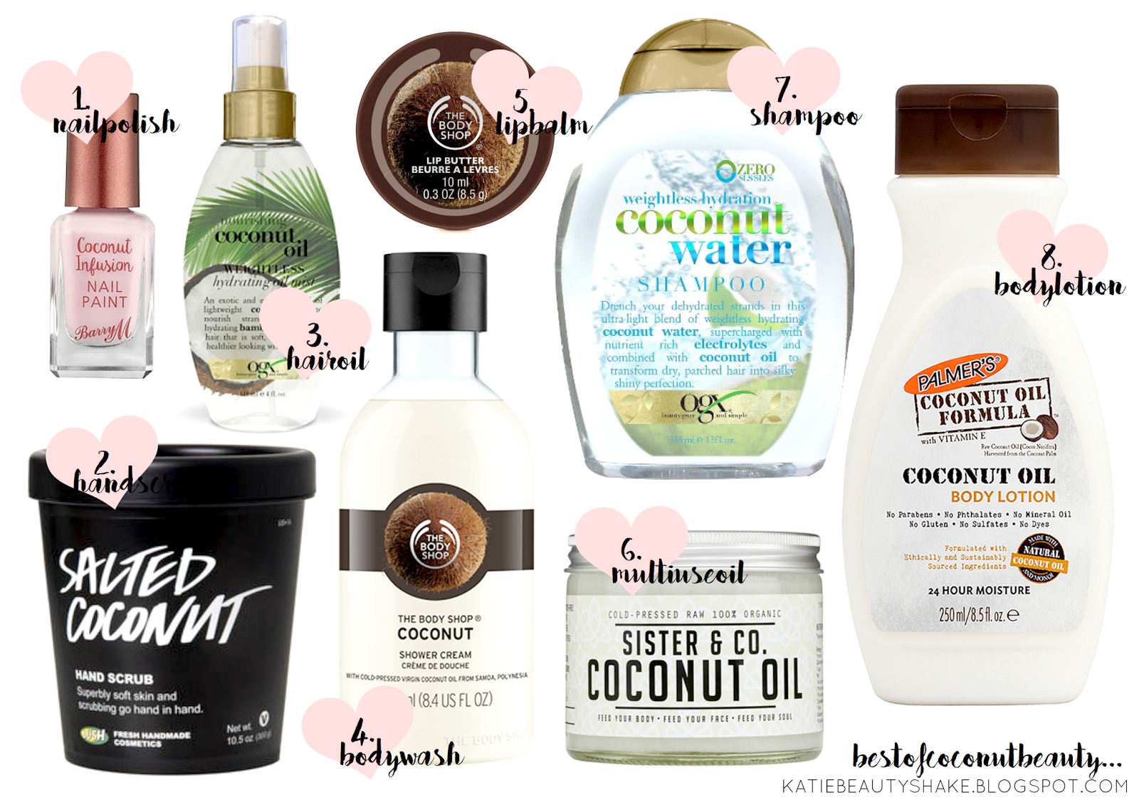 KATIEBEAUTYSHAKE BEST OF BEAUTY COCONUT