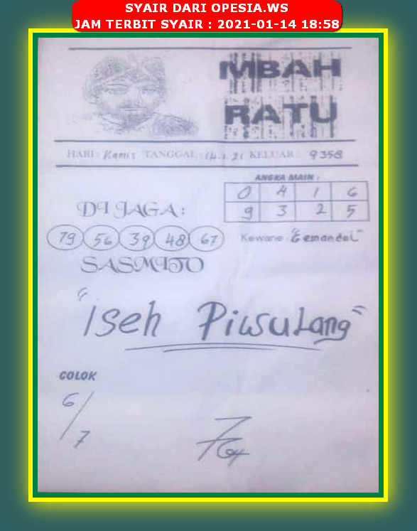 Syair Hk Hari Ini Kamis 14 Januari 2021 Opesia Official Syair Hk Hari Ini Kamis 14 Januari 2021 Opesia Official
