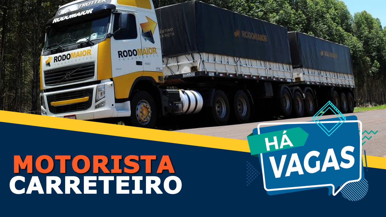 vaga para motorista