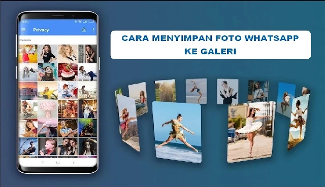 cara menyimpan foto whatsapp ke galeri