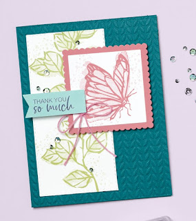 Stampin' Up! Sale-a-Bration Touch of Ink Card #stampinup #saleabration #sab2021