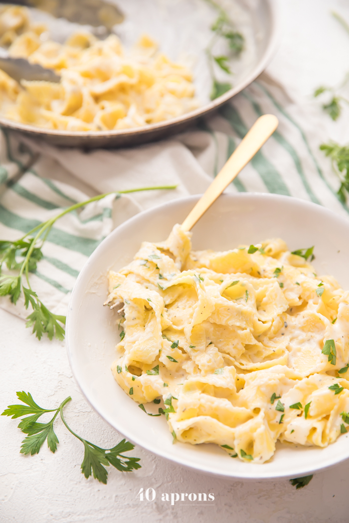Almantas Pivrikas Cottage cheese alfredo
