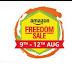 Amazon Freedom Sale- 90% Off On Branded Products+10% With SBI