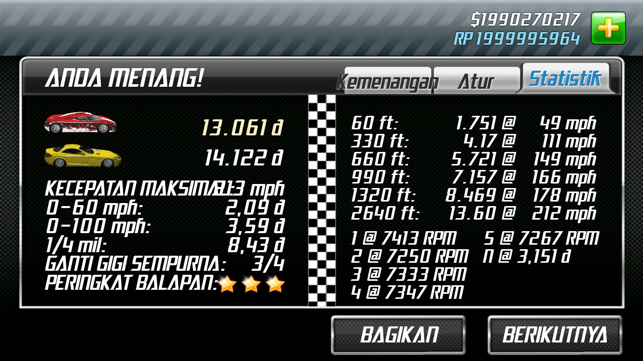 Drag Racing Tune Car V.1.5 Drag Racing tune car Koenigsegg CCX Limited