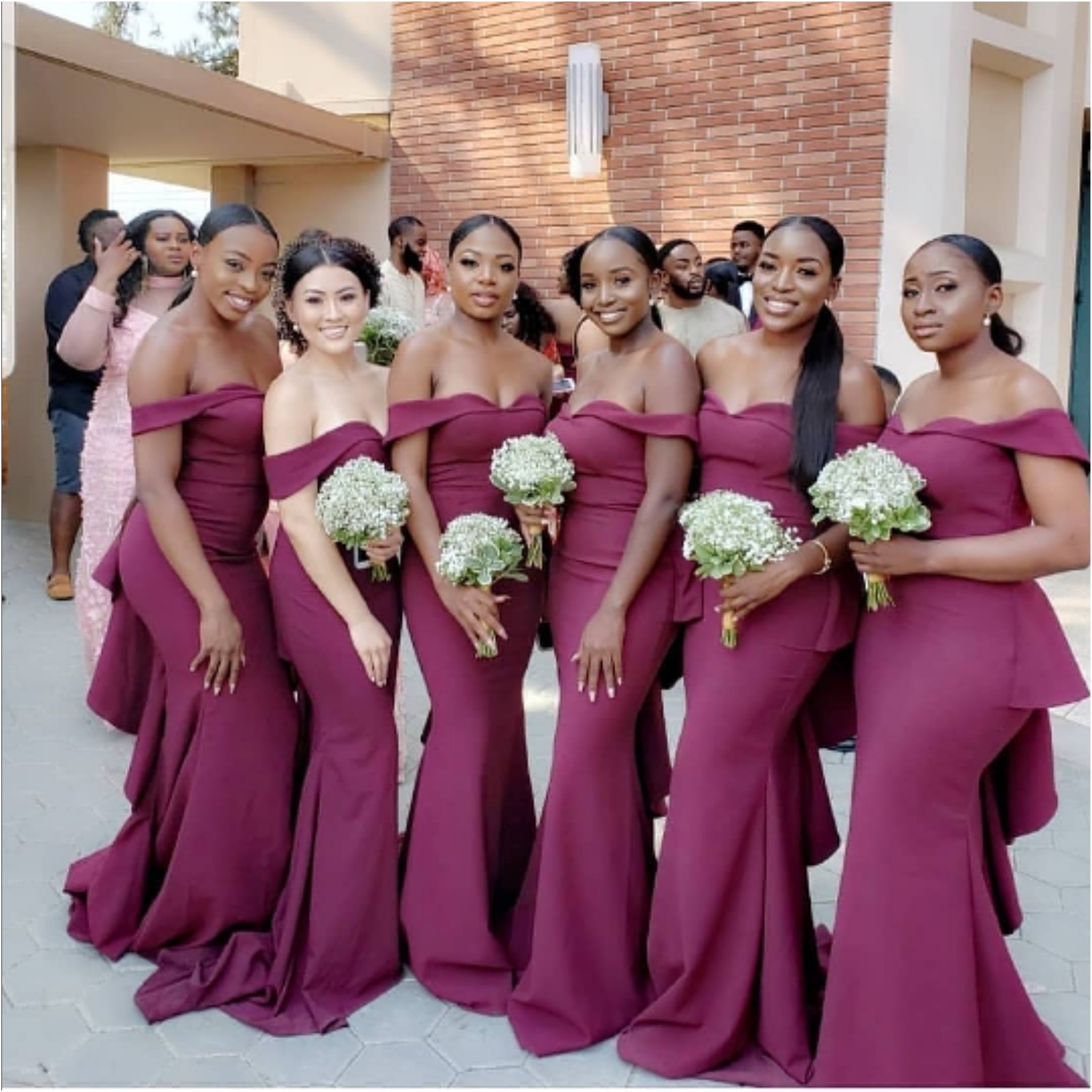 30+ Charming African Bridesmaid Dresses 2018-2019 | fashenista