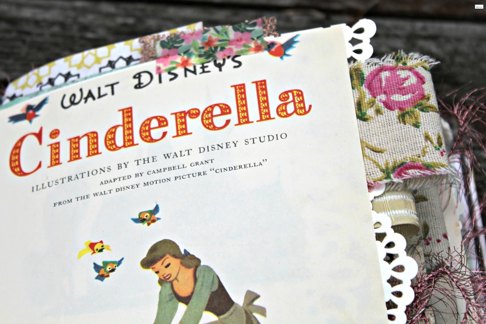 Cinderella Junk Journal Caravan Sonnet