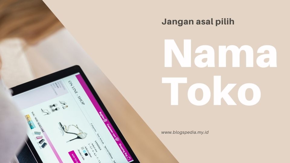 tips memilih nama toko