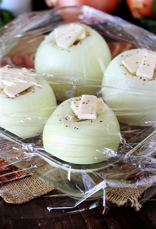 How to Make Baked Onions in the Microwave The Kitchen is My Playground