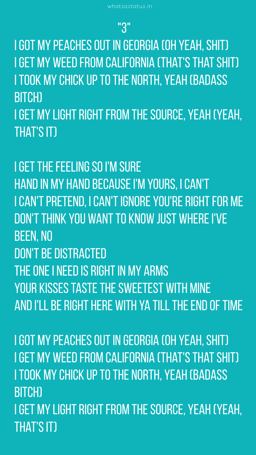 Peaches justin bieber lyrics